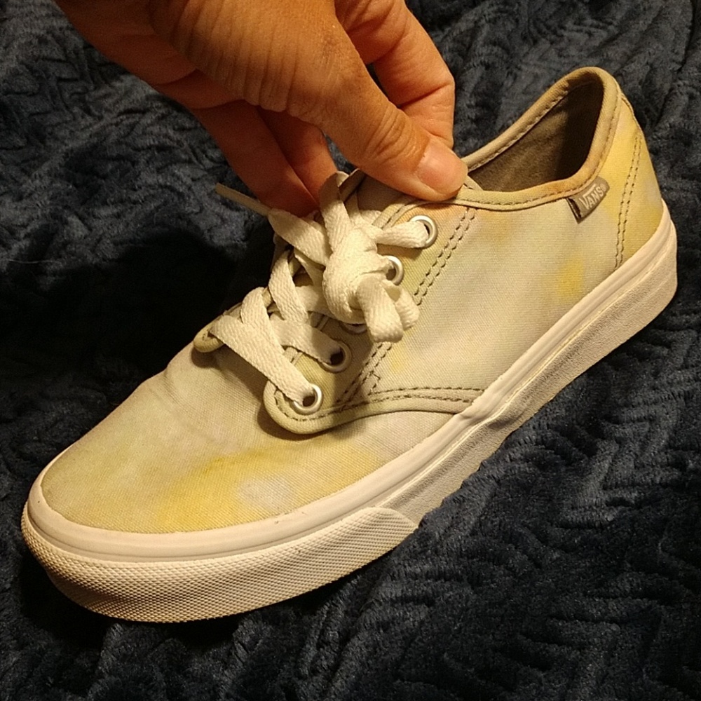 🌴🥥 Women's size 6 watercolor Vans